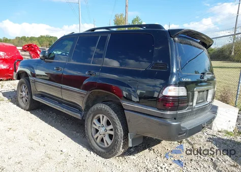 2004 Lexus Lx 470 из США, поврежденный, VIN JTJHT00W343547330